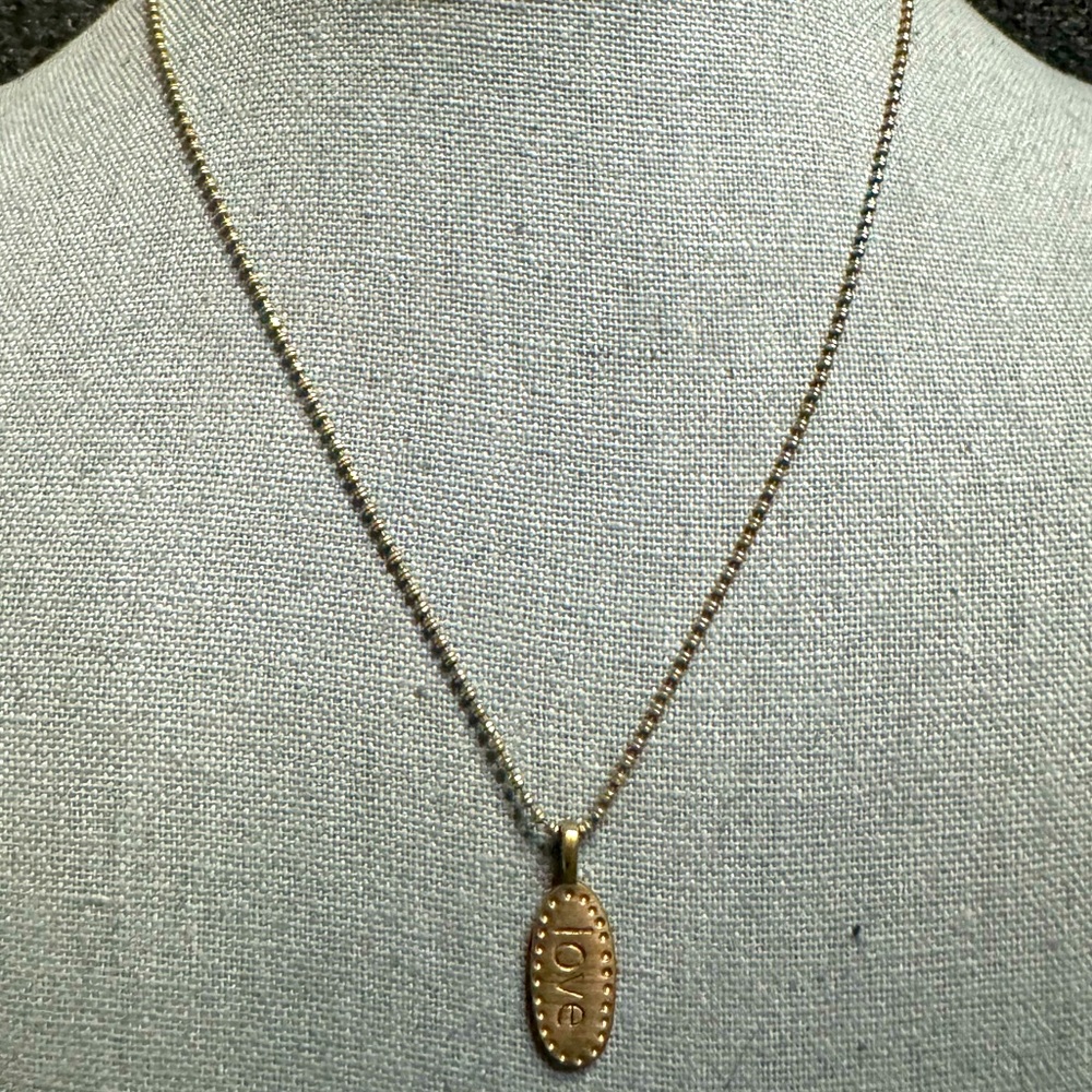 925 Love Necklace.